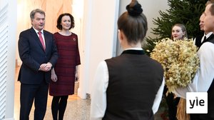 Presidenttipari ottaa vastaan perinteiset joulutervehdykset: 19.12.2019 11.54