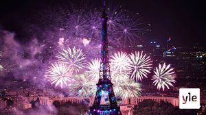 Vuosi vaihtuu maailmalla - näyttävimmät ilotulitukset Pariisista Ranskasta: 01.01.2020 01.15