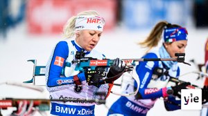 Världscupen i skidskytte, damernas sprint (svenskt referat): 09.01.2020 16.45