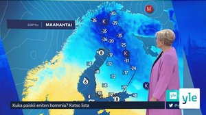 Sääennuste klo 7.40: 27.01.2020 07.49