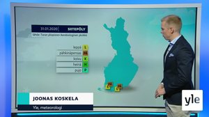 Sääennuste klo 18: 31.01.2020 18.26
