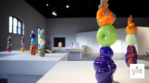 Graffititaiteilija EGS avaa lasia ja maalauksia yhdistelevän näyttelyn Suomen lasimuseoon: 13.02.2020 10.20