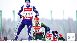 Lahtisspelen, lagsprint i nordisk kombination, skidor (svenskt referat): 29.02.2020 16.24