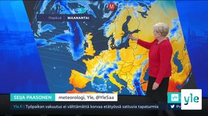 Sääennuste klo 7.40: 09.03.2020 07.50