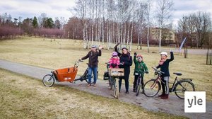 Perhe voi pärjätä pelkillä polkupyörillä: 15.03.2020 00.01