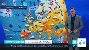 Sääennuste klo 7.40: 12.03.2020 07.53