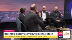 Maailmantalous koronan kourissa - "Luvut ovat synkkiä, ne kertovat ihmisten ajatuksista tulevaisuudesta" : 17.03.2020 09.20