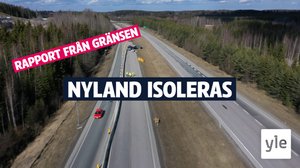Poliser som övervakar dygnet runt – så här ser det ut vid gränsen till Nyland: 28.03.2020 18.20