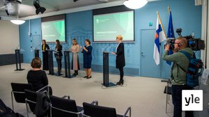 Hallituksen tiedotustilaisuus koronaviruksen aiheuttamista toimista: 30.03.2020 21.09