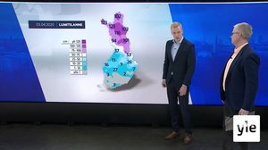 Sääennuste pääsiäiseen asti: 04.04.2020 09.34