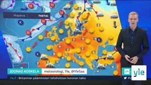 Sääennuste klo 7.40: 07.04.2020 07.45