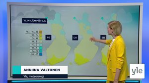 Sääennuste klo 18: 09.04.2020 18.34