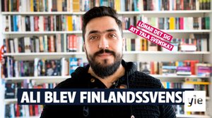 Ali från Syrien lärde sig svenska då han kom till Finland: 29.04.2020 10.00
