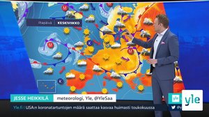 Sääennuste klo 7.40: 06.05.2020 07.55