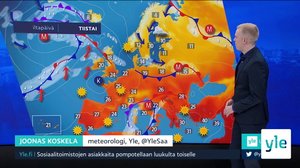 Sääennuste klo 7.40: 19.05.2020 07.50