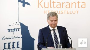 Presidentti Niinistö tapaa mediaa Kultaranta-keskustelujen alla: 22.05.2020 11.43