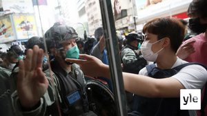 Hongkongilaiset vastustavat Kiinan kaavailemaa turvallisuuslakia: 25.05.2020 12.17