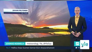 Sääennuste klo 7.40: 03.06.2020 07.45