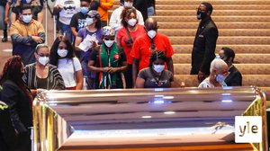 George Floyd haudan lepoon Houstonissa: 09.06.2020 23.31