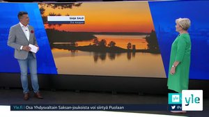 Sääennuste klo 7.40: 25.06.2020 07.48