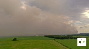 Muhoksella on harvinaisen suuri metsäpalo.: 30.06.2020 13.05