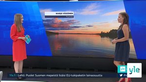 Sääennuste klo 7.40: 17.07.2020 07.47