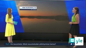 Sääennuste klo 7.40: 20.07.2020 07.53