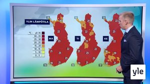 Sääennuste klo 18: 26.07.2020 18.15