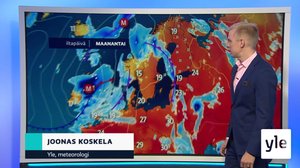 Sääennuste klo 18: 27.07.2020 18.18