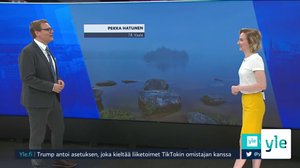 Sääennuste klo 7.40: 07.08.2020 07.45