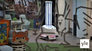 Siivousrobotti torjuu koronavirusta ultraviolettivalolla: 17.08.2020 07.46