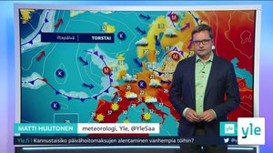 Sääennuste klo 7.40: 27.08.2020 07.30