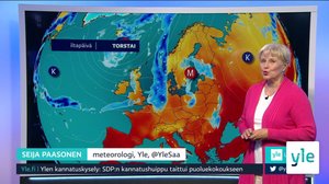 Sääennuste klo 7.40: 03.09.2020 07.48
