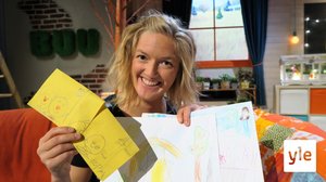 Lisa läser och visar BUU-klubbisarnas teckningssagor (S): 16.09.2020 13.27