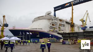 Mardi Gras -loistoristeilijä lähti koeajolle Turusta: 28.09.2020 10.01