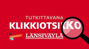 Mokasiko media - mieti itse!: Länsiväylä ja klikkiotsikko?: 27.11.2017 09.14