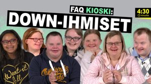 Kioski trending: FAQ Kioski: Me kysyttiin, jotta teidän ei tarvitse: Down-ihmiset: 27.11.2017 12.00
