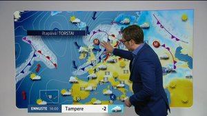 Sääennusteita: Sääennuste klo 9.00: 07.12.2017 09.50