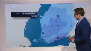 Sääennusteita: Sääennuste klo 18 (S): 12.12.2017 19.04