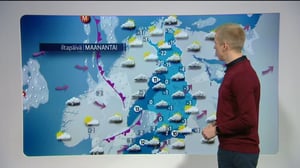 Sääennusteita: Sääennuste klo 6.30: 18.12.2017 06.52