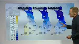 Sääennusteita: Sääennuste klo 18.00 (S): 22.12.2017 18.30