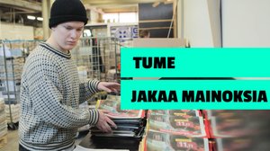 Tume oikeissa töissä: Mainostenjakajana: 28.12.2017 00.01