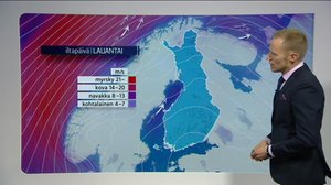 Sääennusteita: Sääennuste klo 18 (S): 13.01.2018 18.49
