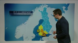 Sääennusteita: Sääennuste klo 6.00: 22.01.2018 06.52