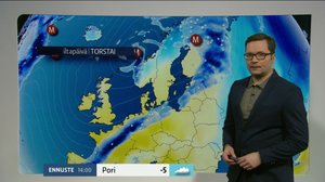 Sääennusteita: Sääennuste klo 9.00: 22.01.2018 09.28