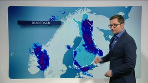 Sääennusteita: Sääennuste klo 6.30: 23.01.2018 06.30
