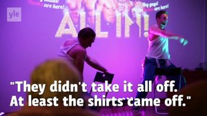 Muscular Scandinavian Hunks make pulses race at Helsinki senior facility (S): 23.01.2018 14.00