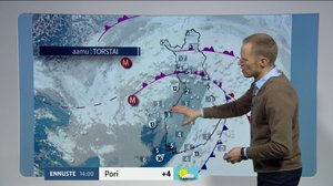 Sääennusteita: Sääennuste klo 9.00: 25.01.2018 09.00