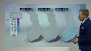 Sääennusteita: Sääennuste klo 18 (S): 09.02.2018 19.34