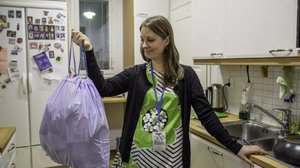 Yle Uutisluokka Triplet: Waste Trainer ratkoo kotitalouksien jätepulmia: 16.02.2018 10.59